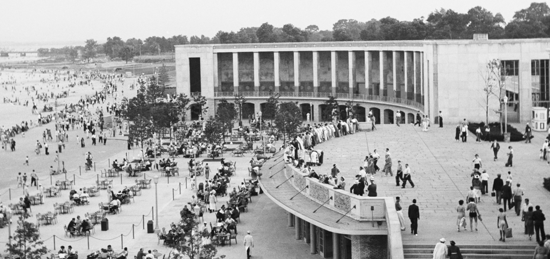 First look at the Orchard Beach Pavilion reconstruction in the Bronx ...