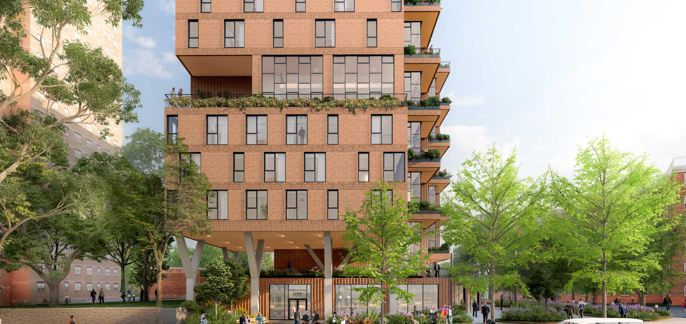 200unit affordable housing complex coming to Kingsborough Houses in