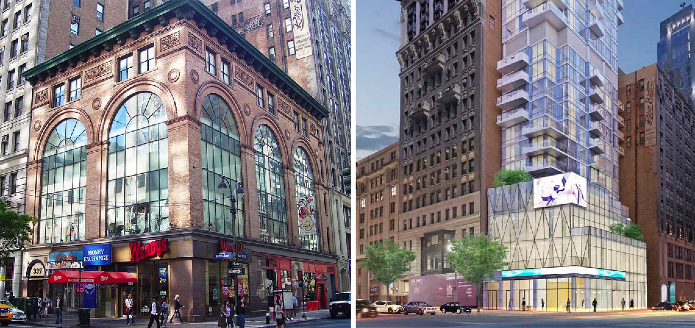 New look for 335 Fifth Avenue, the 21story tower replacing the