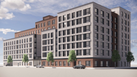 Rendering of the Marcus Garvey Extension