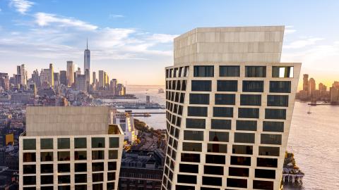 Aerial view of One High Line