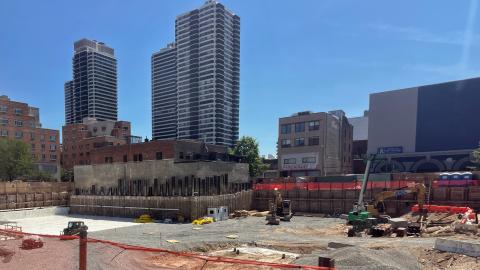 Substructure & Foundation work at 180 E 125th 