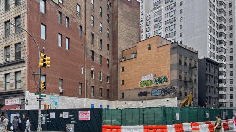 Site Prep On-going at 101 E 9th 