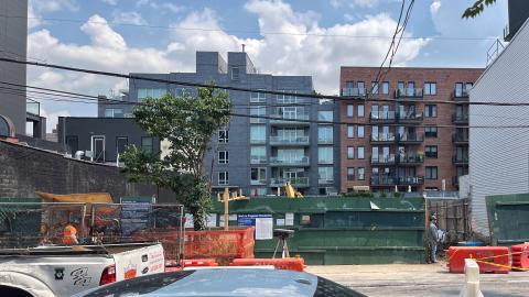 Excavation at 213 N 8