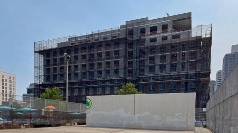Majestic (545 Sackett) Facade Progress 