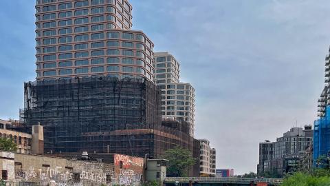 Nearing Completion of Nevins Landing 