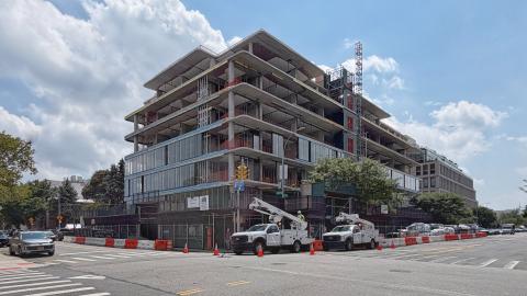 Progress at 21-11 31st Street 