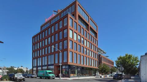 Progress Photo of 1 Wythe Looking Northeast