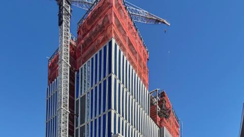 275 Atlantic - Progress Photo Looking Northeast