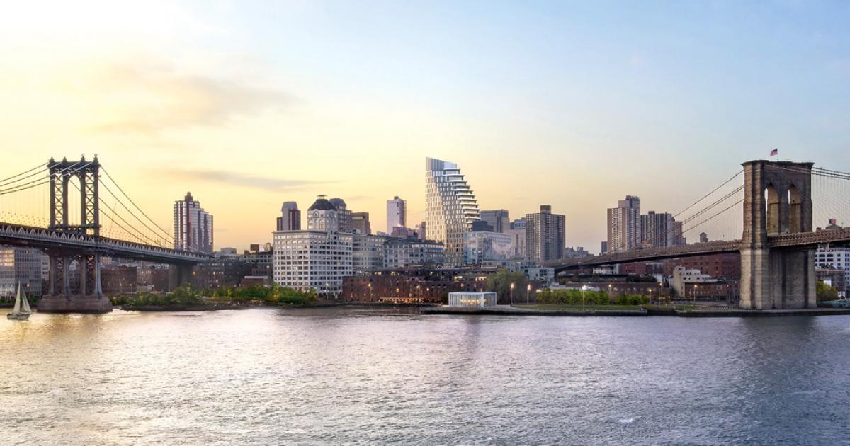 A sail-inspired tower is on the rise at 30 Front Street in DUMBO ...