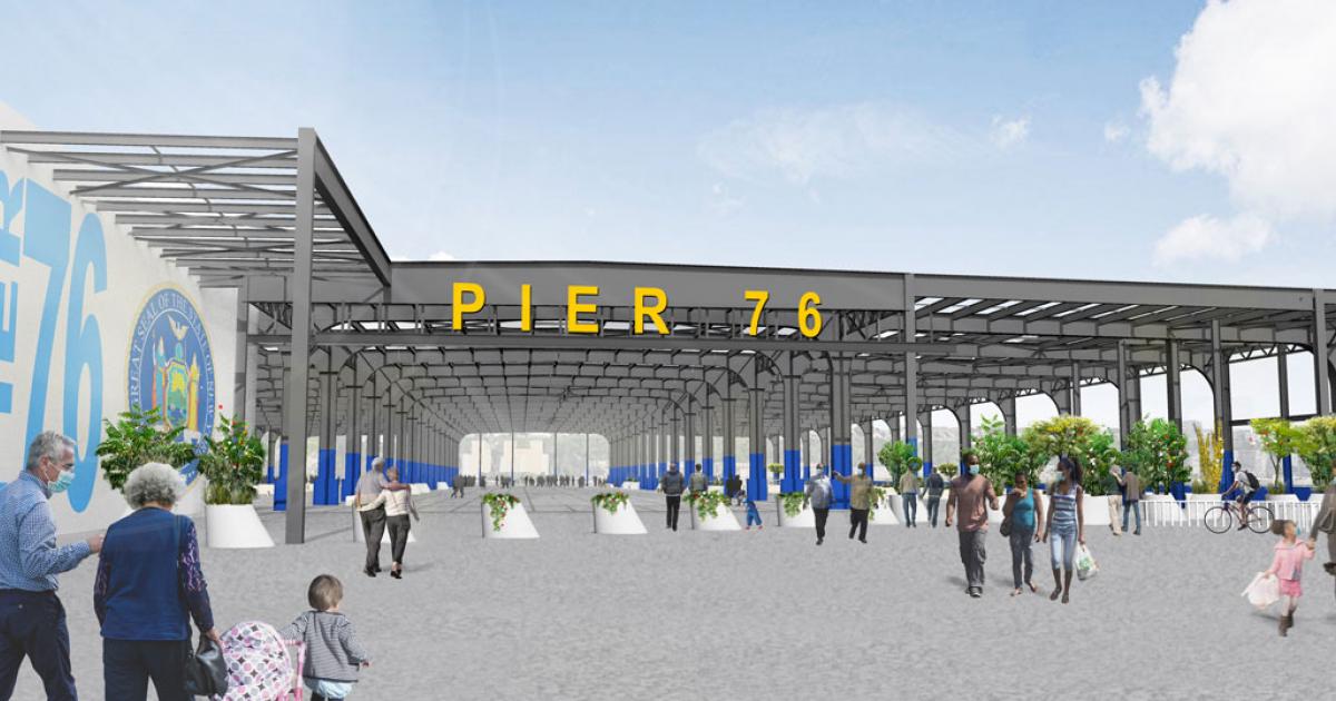 Pier 76 tow pound will reopen as public park June 1 Urbanize New York Pier 76 tow pound will reopen as public park June 1 Urbanize New York