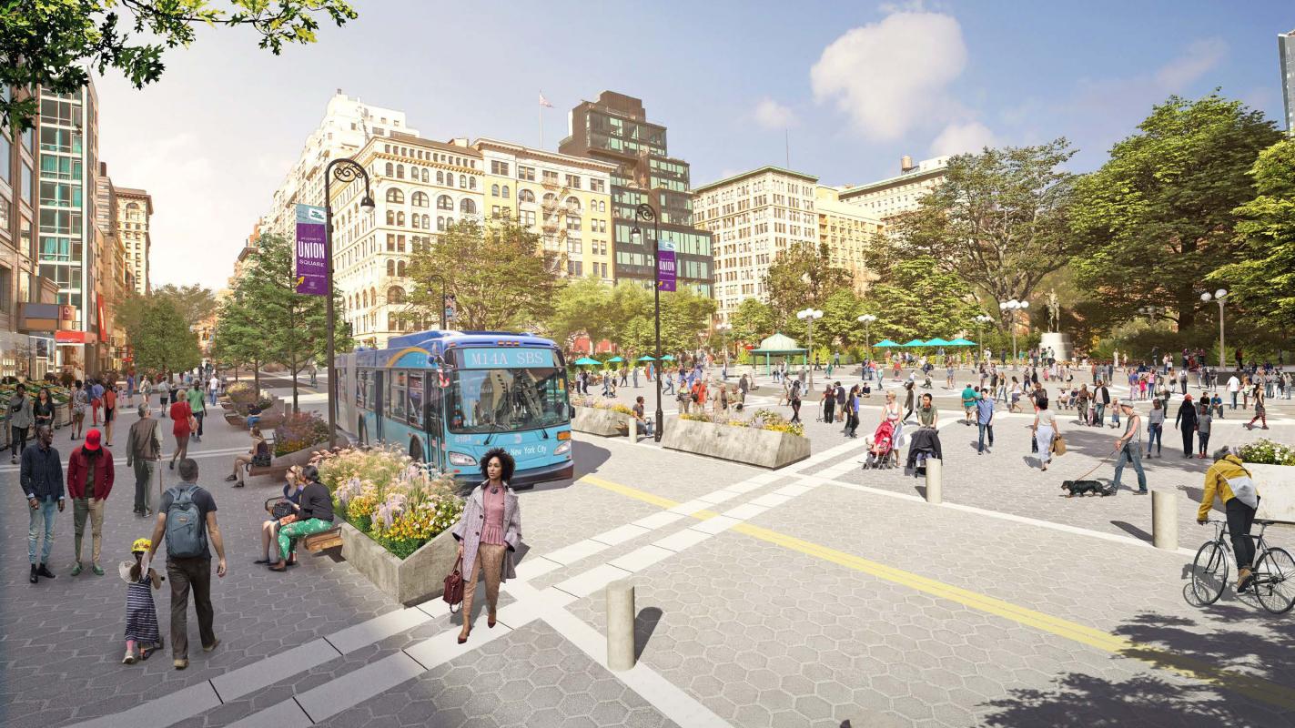 Jersey City to implement temporary pedestrian plazas for biking